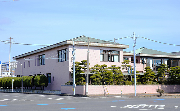 大洗町中央公民館図書室の外観